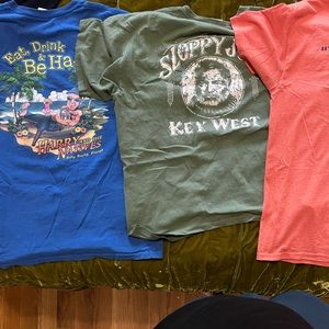 Lot of 3 Men’s Vintage Florida Bar T Shirts. All 3 sized large